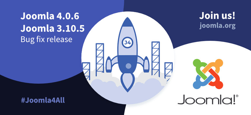 Joomla 4.0.6 และ Joomla 3.10.5 มาแล้ว!