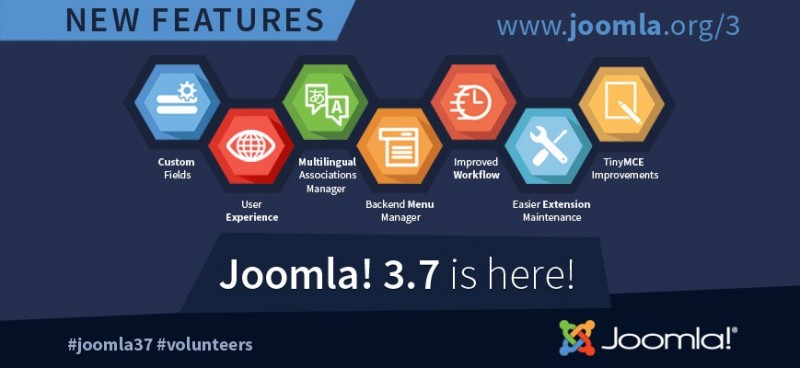 Joomla! 3.7.0 ตัวจริงมาแล้ว
